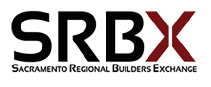 The logo of srbx in black and red with transparent background